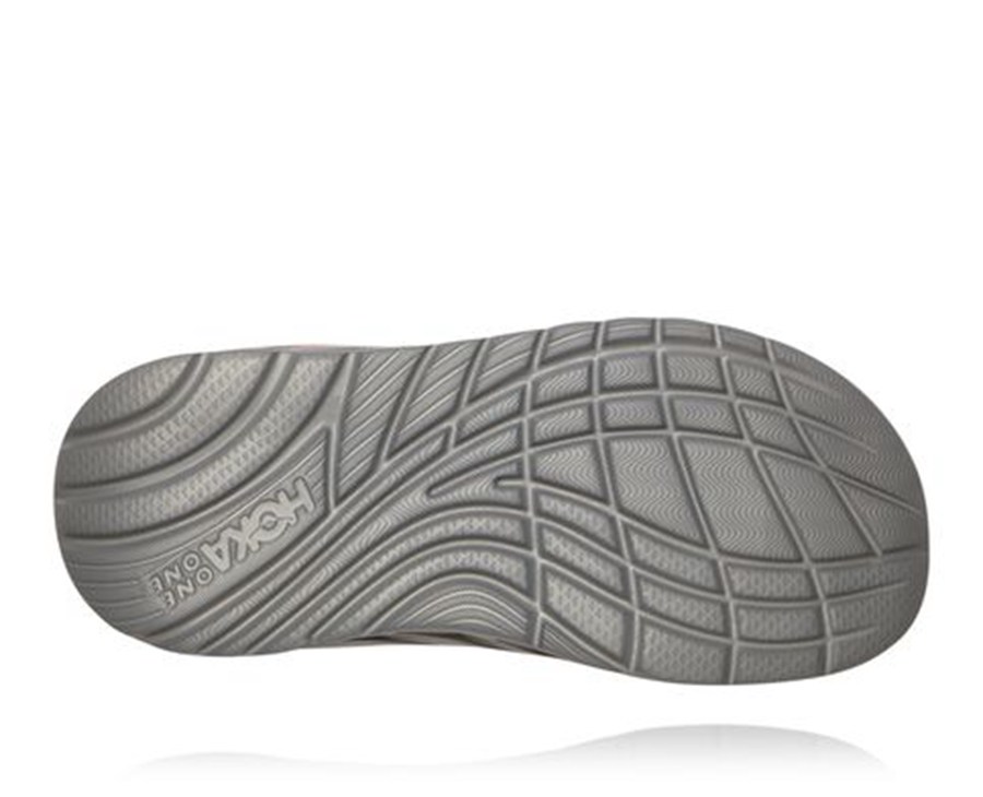 Hoka One One Sandale Panske Červené - ORA Recovery Flip - 35814-NPYB